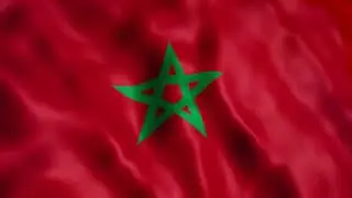 #Morocco #Flag #Waving  #Screen