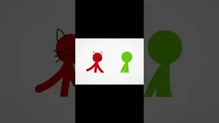 green is that 1 singing friend #alanbecker #capcut #shorts #animationvsanimator