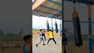 PAD WORKOUT [ BOXING ] #boxing #training #punch #pad #right #left #miss #viral #shadowboxing