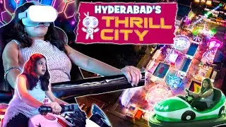 Exploring Thrill city 🧭 | Must - visit place in Hyderabad 🤩| Hyderabad series ❤️| Raghavi Vlogs