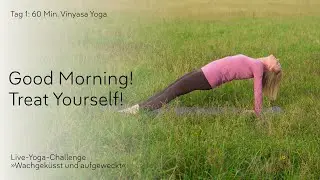 Vinyasa Yoga am Morgen &bull; 60 Minuten YOGAMOUR Live-Yoga-Challenge &raquo;Herbst 24&laquo; &ndash; Tag 1