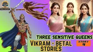 📖 Vikram Betal Stories|| Story 4|| The Three Sensitive Queens|| True Sensitivity Lives in the Soul||