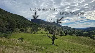 Buchanans Fort  & Little Widgee mountain, Lamington National Park