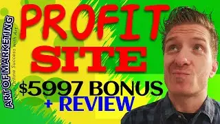 ProfitSite Review ✅Demo✅$5997 BONUS✅ Profit Site Review ✅✅✅