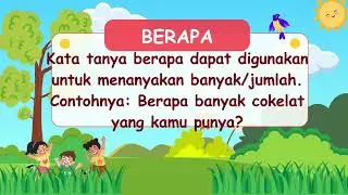 Mengenal Kalimat Tanya 🎀 Pembelajaran Bahasa dan Sastra Indonesia SD/MI #videomediapembelajaran