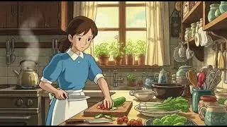 Quiet Cooking Moments | Ghibli Vibes ✨❤️