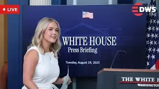 LIVE: White House Press Secretary Karoline Leavitt Delivers Key Briefing | Washington D.C. | AC15