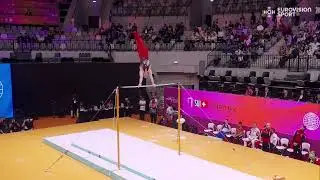 Noe Seifert. 2025 World Championships. AA. HB