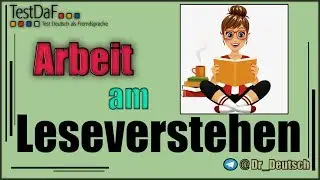 Arbeit am TestDaF Leseverstehen Teil 1. Mein &Uuml;bungsbuch