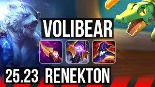 VOLIBEAR vs RENEKTON (TOP) | KR Master | 25.23