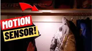Indoor Motion Sensor Lights Unboxing and Review | Perfect for Dark Closets, Kitchen and Cabinet
