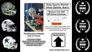 #dallascowboys #Michaelrvin Signed #nflhelmets #nfl #nflmemorabilia #nflplayer