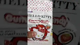 Hello KITTY GUMMY CANDY #hellokitty #gummies #candy #asmr #satisfying #shorts