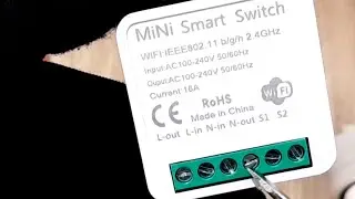 How to turn on a light bulb using your cell phone using a mini smart switch