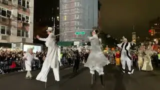 New York Village Halloween Parade 2013   #stiltdance #parade