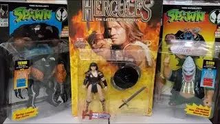 Spawn Action Figures w/Comic Books and Hercules:Xena Figure + Graphic Novels Pickups.
