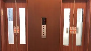 トキハ別府店のエレベーター(レストラン直行・右側) Toshiba elevator