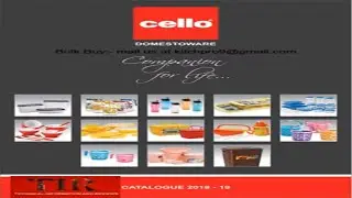Cello Domestic ware catalogue all products of Cello Brand