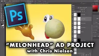 My Video Tutorial on my Melonhead Ad Photoshop CC Project.