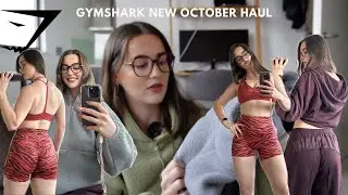 GYMSHARK new October releases haul 2024🦈 try on haul size medium, new power and sherpa?!
