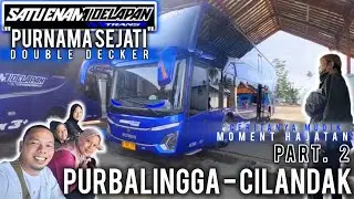 Part. 2 : Sedikit NOSTALGIA Suasana Melewati PANTURA #168trans Purbalingga - Cilandak