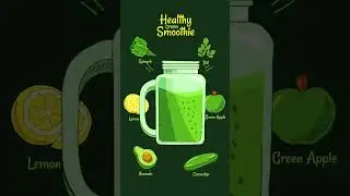 Ultimate Green Smoothie for Detox, Energy & Glowing Skin | Spinach, Avocado, Green Apple & More!
