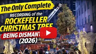 #2 LIVE Rockefeller Center the final night of the iconic Christmas Tree in New York City.