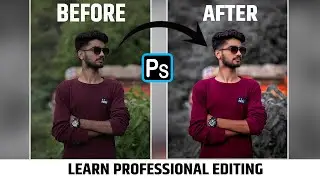 How to Edit noised Photo |  properly | By Photoshop CC 2020 | techie world