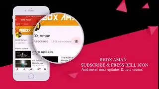 Press the bell icon Into for YouTube videos 2018 - How To Make It RedX Aman