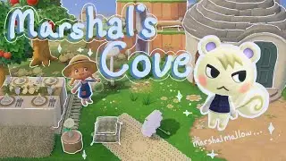 STRUGGLING TO DECORATE MARSHAL'S YARD | Animal Crossing New Horizons