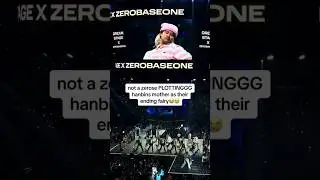 ZEROSE doing HANBIN's iconic mother as their ending fairy at KCON LA 2023 😭 #zerobaseone #zb1