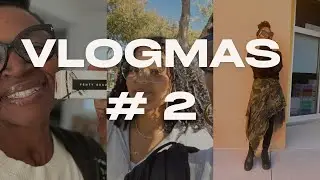 Vlogmas #2 Fenty Beauty, Hair Wash & Shopping #christmastimeishere