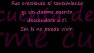 Ángel y Khriz - Me enamore (Letra)