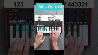 OneRepublic - I Ain&rsquo;t Worried (Piano Tutorial)