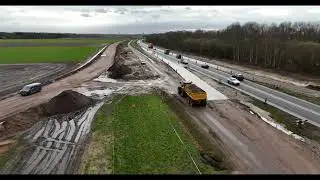 Aanleg ongelijkvloerse aansluiting N34 bij Klijndijk