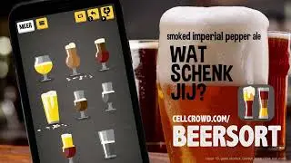 Bier Spel: Kleuren sorteren