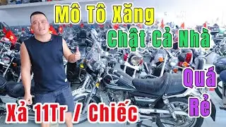 Mô Tô Xăng Giờ Rẻ Khỏi Chê Luôn Từ 11Tr Có Nhiều Mô Tô Xịn Suzuki GZ 150A, CBR, Ninja Tại Phương Nam