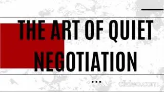 Mastering Quiet Negotiation: Strategies for Success in Client Servicing and Agency Life