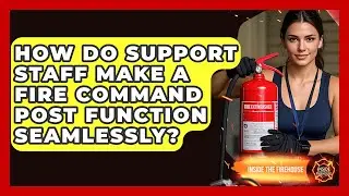 How Do Support Staff Make A Fire Command Post Function Seamlessly? - Inside the Firehouse
