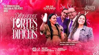 DOMINGO Noite - 29º Congresso Mulheres ADCR em João Pessoa - 19/10/2025