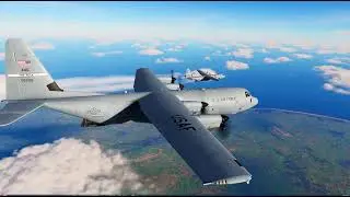 GR Wargames! | Final Countdown with Hercules! - DCS 2.9 - C-130J