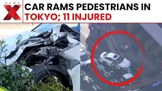 Japan: Car Rams Pedestrians in Tokyo; 11 Injured as Driver Flees After Crash