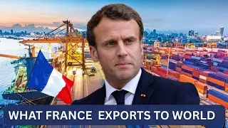 What France 🇫🇷 Exports to the world ? | $631 Billion of Exports !