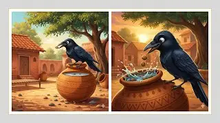 Telivaina Kaki  | తెలివైన కాకి | Clever Crow | Telugu Story