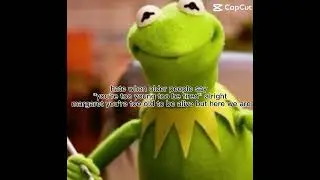 Fr #frog #funny #margaret #frfr #relateable #haha #oldie #tired #old