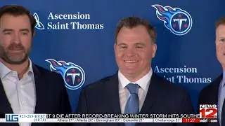 Titans Introduce New General Manager Mike Borgonzi