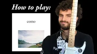 how to play como on guitar 💞
