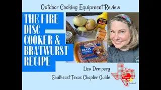 Fire Disc Cooker Review and Bratwurst Recipe