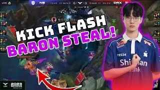 DRX Rascal Lee Sin KICK FLASH Baron  STEAL | POG