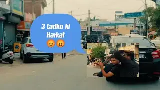 3 Ladko ki Harkat 😡 || Public Reaction 😱 || Traffic 🚦 || Public Torchar 😞
